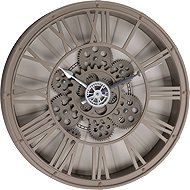 Home Styling Collection Wall Clock with visible mechanism, 39 cm diameter, grey - Wall Clock
