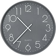 Home Styling Collection Wall clock with distinctive face, diameter 50 cm, grey - Wall Clock
