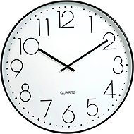 Home Styling Collection Wall Clock with black frame, diameter 50 cm - Wall Clock