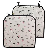 HOME ELEMENTS 40 × 40 cm, Květy, set 4 ks - Pillow Seat