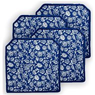 HOME ELEMENTS 40 × 40 cm, Blueprint, set of 4 - Pillow Seat