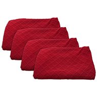HOME ELEMENTS set 4 pcs, 38 × 38 × 45 cm, red - Chair Cover