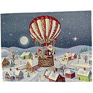 Home of Christmas Christmas placemat with motif 40 × 50 cm, Christmas balloon - Placemat