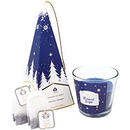 HOME ELEMENTS Christmas tea set, candle 120 g, Magic winter - Candle Set