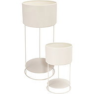 Trends 4 You 2 metal flower stands Omee, white - Flower Stand