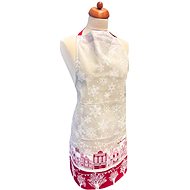 HOME ELEMENTS Kitchen apron 60 × 80 cm, Red Christmas - Apron