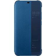 Honor 10 PU Flip cover Deep Blue - Mobiltelefon tok