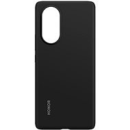Honor 50 Silicone Rubber Case Black - Phone Cover