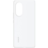 Honor 50 Silicone Rubber Case White - Phone Cover