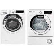 HOOVER DXOA 69AHC3 / 1-S + HOOVER DXW H9A3CTEX-S - Washer Dryer Set