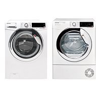 HOOVER DXOA4 37AH/1-S + HOOVER DXW4 H7A1CTE - Washer Dryer Set