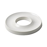 Hoopo Design cat bowl Ring - white - Cat Bowl