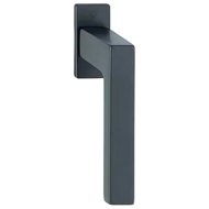 Hoppe Austin 4 mm low rosette, 37 mm mandrel, M5 × 40, F9714M matte black - Window handle