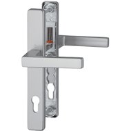 Hoppe door handle Austin 36 mm plate F9 steel /8 mm, PZ92/ door 67-72 mm - Door Fittings