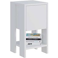 Houseland EMA Bedside table, white - Night Stand