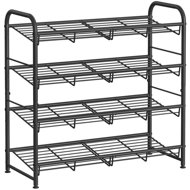 Songmics Shoe rack Notasewra black - Shoe Rack