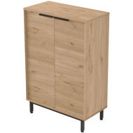 Houseland Lerry Oak Castello Honey - Shoe Rack