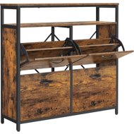 Songmics Shoe Rolls brown - Shoe Rack