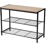 House 5 Agosto light, wood - Shoe Rack