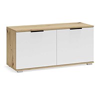 Halmar Clif 100, Artisan Oak / White - Shoe Rack