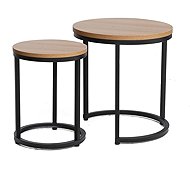 Signal Meble Hola Coffee Table, Set of 2, Oak - Coffee Table