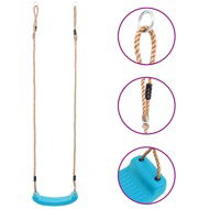 Garden swing for children light blue - Swing