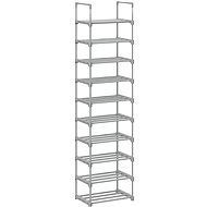 Houseland Shoe rack Vratula 174 cm, grey - Shoe Rack