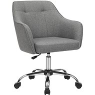 Houseland Office chair Bango grey - Conference Armchair