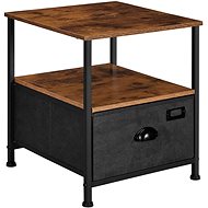 Houseland Vasagle Wery brown-black - Night Stand