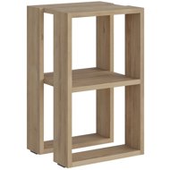 Houseland Lonie, natural oak - Night Stand
