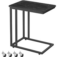Houseland Storage table on wheels Vasagle Aston black - Side Table
