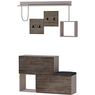 Houseland Holdon dark coffee \ mocha - Hall Set