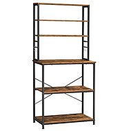Songmics Vasagle Portago shelving unit brown - Shelving Unit