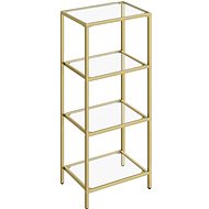 Songmics Vasagle Varma shelving unit gold - Shelving Unit