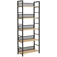 Signal Meble Raw R5 dub / černá - Shelving Unit
