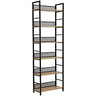 Signal Meble Raw R6 dub / černá - Shelving Unit