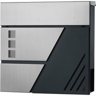 Songmics Nostalgy anthracite - Mailbox