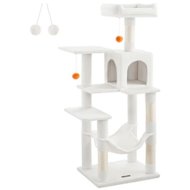 Houseland Lupola II 143 cm, white - Cat Scratcher