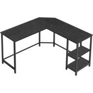 Houseland VASAGLE OLIVERRE corner, black - Writing Desk