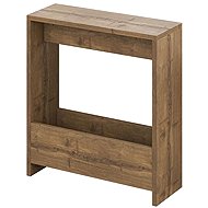 Houseland Simpi dark oak folding table - Side Table