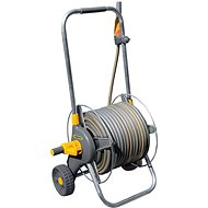 HOZELOCK 60m Metal Hose Cart with 30m Hose - Hose Cart