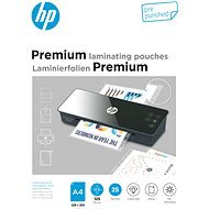 HP Premium A4 perforiert 125 Micron, 25 Stück - Laminierfolie