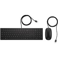 HP Pavilion Wired Deskset 400 HU - Keyboard and Mouse Set
