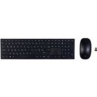 HP Pavilion Wireless Deskset 800 Black HU - Keyboard and Mouse Set