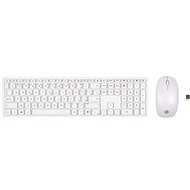 HP Pavilion Wireless Deskset 800 White SK - Keyboard and Mouse Set