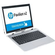 HP Pavilion x2 12-b000nc Natürliche Silber + Dock mit Tastatur - Tablet-PC