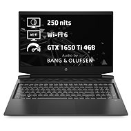 HP Pavilion Gaming 16-a0020nc Shadow Black White - Gaming Laptop