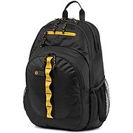HP Sport Backpack Black / Yellow 15.6" - Laptop hátizsák