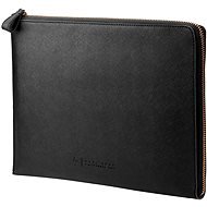 HP Spectre Black Leather Sleeve (Zipper) 13,3" - Laptop-Hülle