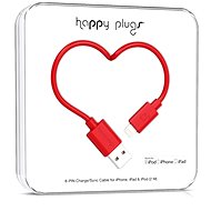 Happy Plugs Lightning Red - Data Cable